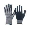 NMSAFETY ANSI A6 anti cut nitrile coated gloves